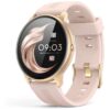 AGPTEK Smart Watch. IP68 Waterproof Smartwatch for Men Women Activity Tracker with Full Touch Color Screen Heart Rate Monitor Pedometer Sleep Monitor for Android and iOS Phones (Blue)